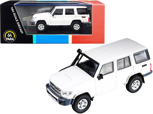 Toyota Land Cruiser 76 French Vanilla Pearl White 1/64