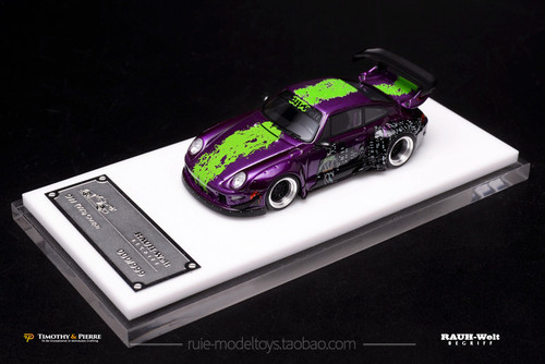 1/64 TP Timothy & Pierre Porsche 911 RWB Rauh-Welt Begtiff 993 Batman Joker Edition