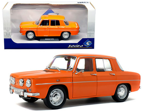 1/18 Solido 1967 Renault 8 TS (Orange) Diecast Car Model