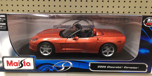 1/18 2005 Chevrolet Chevy Corvette C5 Convertible (Bronze Copper) Diecast Car Model