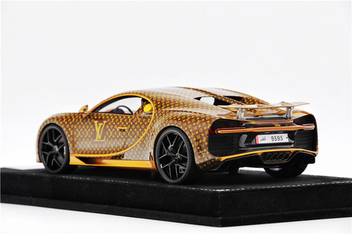 1/18 HH Model Bugatti chiron Gucci Resin Car Model 