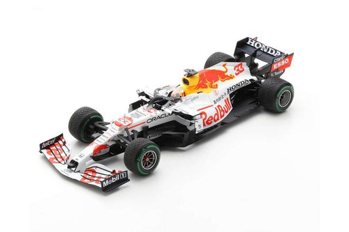 1/12 Red Bull Racing Honda RB16B No.33 Red Bull Racing 2nd Turkish GP 2021 Max Verstappen With Acrylic Cover Limited 1021 Pieces