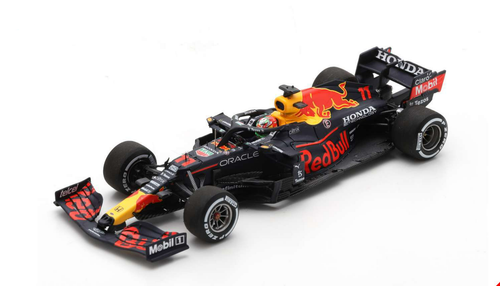 1/43 Spark 2021 Red Bull Racing Honda RB16B No.11 Red Bull Racing 3rd Mexican GP Sergio Perez With No.3 Board