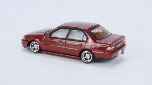 1/64 BM Creations Toyota Corolla 1996 AE100 Red Diecast Car Model