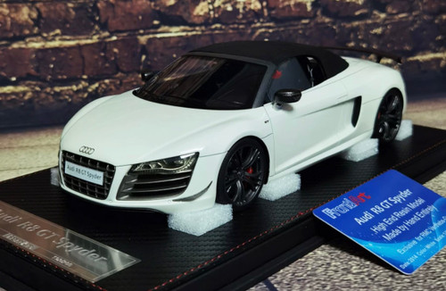 1/18 Kyosho Audi R8 Spyder (White) Diecast Car Model