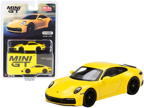 ミニカー MINI GT Porsche 911 GT2 RS Racing Yellow MINI GT 136 Porsche 911 GT2 RS Racing Yellow RHD Asia