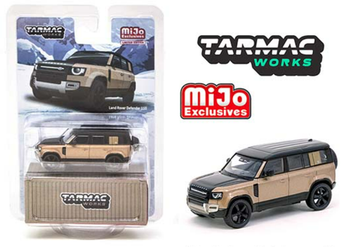 1/64 Tarmac Works Land Rover Defender 110 Limited Edition (Bronze) Car Model
