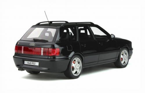 1/18 OTTO Audi RS2 (Black) Enclosed Car Model Limited 2000