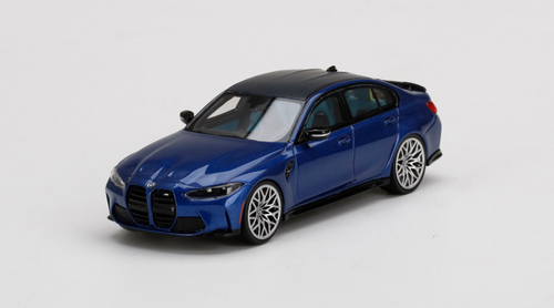 1/43 TSM Model BMW M3 Competition (G80) Portimao Blue Metalic Resin Car Model