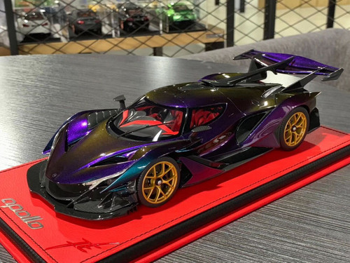 1/18 Peako Apollo IE (Purple Chameleon w/ Gold Wheels) Resin