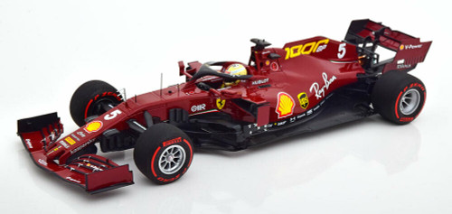 1/18 BBR 2020 F1 Sebastian Vettel Ferrari SF1000 #5 1000th GP Ferrari Toskana GP Car Model