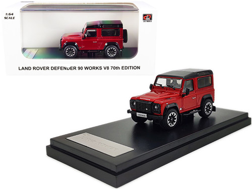 Land Rover Defender 90 Works V8 Black Metallic 