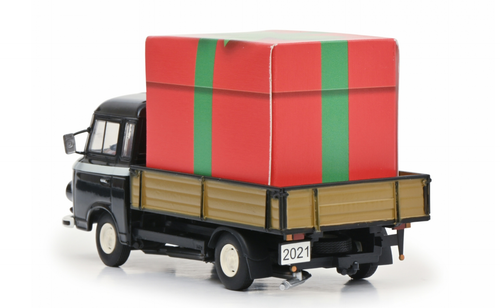 1/43 Schuco Barkas B1000 Pickup Truck Christmas Edition Car Model