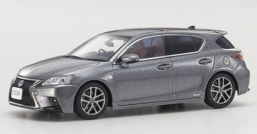 1/43 Kyosho Lexus CT200H F Sport (Silver Grey) Car Model