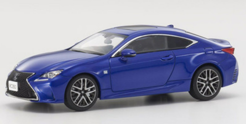 1/43 Kyosho Lexus RC350 F Sport (Blue) Car Model