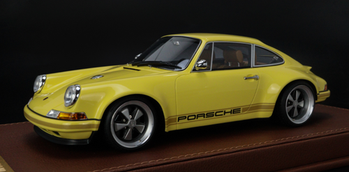 1/18 Delicate Model Porsche 911 Singer 964 (Yellow) Resin Car Model