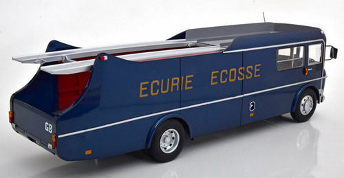 1/18 CMR Commer TS3 Truck Team Transporter Ecurie Ecosse 1959 (Blue Metallic) Diecast Car Model