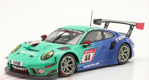 1/18 Porsche 911 GT3 R #44 24h Nürburgring 2020 Falken Motorsports Car Model