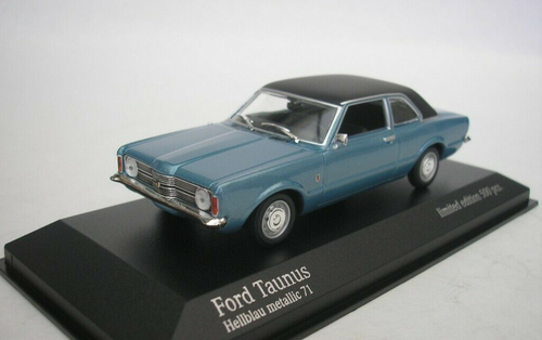1/43 1971 Ford Taunus (Light Blue Metallic) Car Model