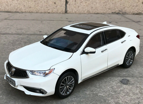 1/18 Dealer Edition 2018 Acura TLX (White) Diecast Car Model