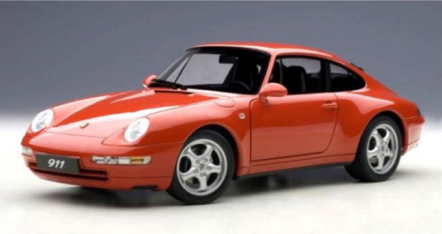 1/18 AUTOart 1995 Porsche 911 (993) Carrera Diecast Car Model