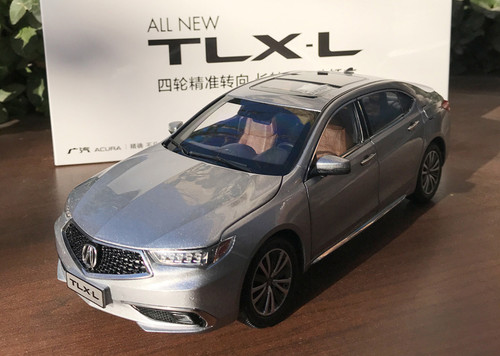 1/18 Dealer Edition 2018 Acura TLX (Grey) Diecast Car Model