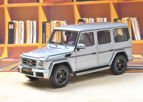 1/18 Dealer Edition Mercedes-Benz MB G-Class G-Klasse G500 (Silver) Diecast Car Model