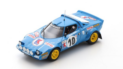 1/43 Lancia Stratos No.10 7th Rally Monte Carlo 1978 Michèle Mouton - Françoise Conconi