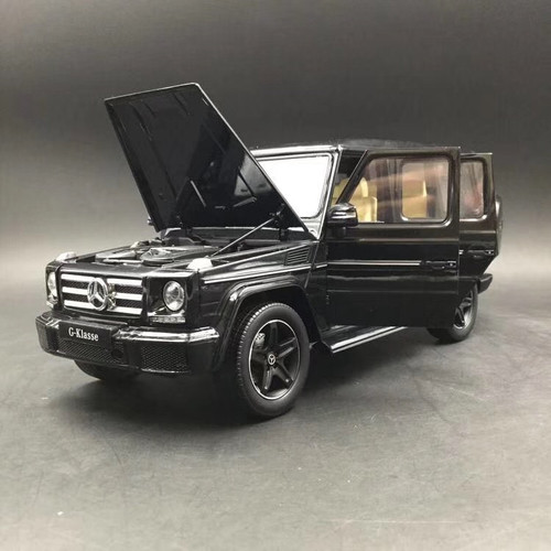 自動車 Mercedes-Benz G-Class 1/18 1/18 AUTOart Mercedes Benz G-Wagon LWB Smaragd Black w/ Box