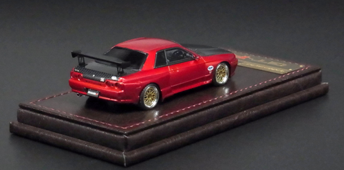 1/64 Ignition Model Nissan Skyline GT-R Nismo (R32) Red Metallic Resin Car Model 