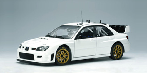 1/18 AUTOart Subaru Impreza WRC Plain Body Version (White) Diecast Car Model