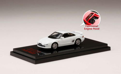 1/64 Hobby Japan Toyota MR2 (SW20) GT-S Customized Version White