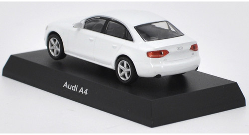 1/64 Kyosho Audi A4 (White) Diecast Car Model