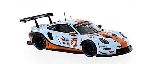 1/43 Porsche 911 RSR #86 24H Le Mans 2018 Gulf Racing M. Wainwright - B. Barker - A. Davison