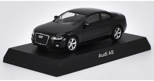 1/64 Kyosho Audi A5 (Black) Diecast Car Model