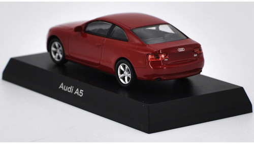 1/64 Kyosho Audi A5 (Black) Diecast Car Model - LIVECARMODEL.com