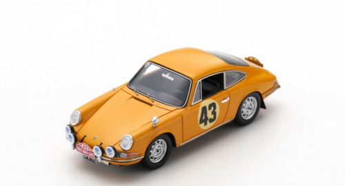 1/43 Porsche 911S No.43 Rally Monte Carlo 1967 A. Aarnio Wihuri - L. Laakso