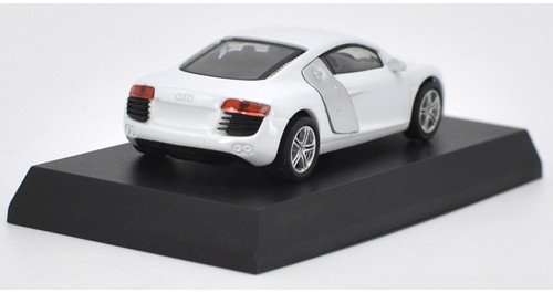 1/64 Kyosho Audi A4 (White) Diecast Car Model - LIVECARMODEL.com