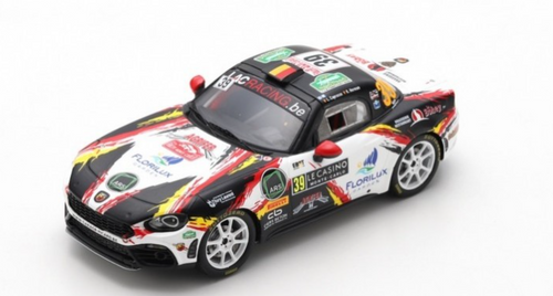 1/43 Abarth 124 Rally RGT LacRacing.Be No.39 Rally Monte Carlo 2020 L. Caprasse - R. Herman