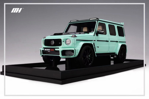 1/18 Motorhelix Mercedes-Benz Mercedes G-Class G63 AMG Brabus 800 (Tiffany Blue) Resin Car Model Limited 99 Pieces