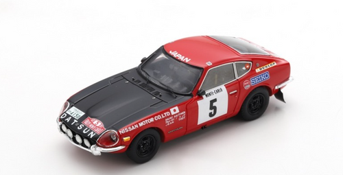 1/43 Datsun 240 Z No.5 3rd Monte Carlo Rally 1972 R. Aaltonen - J. Todt