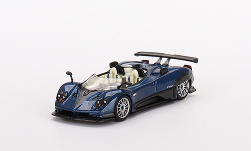 1/64 Mini GT Pagani Zonda HP Barchetta Blue TricolorDiecast Car Model