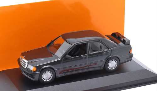 1/43 Minichamps 1984 Mercedes-Benz 190E 2.3-16 (W201) (Black Metallic) Car Model