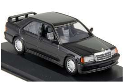 1/43 Minichamps 1984 Mercedes-Benz 190E 2.3-16 (W201) (Black Metallic) Car Model