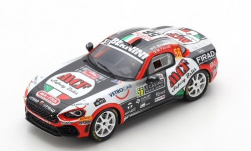 1/43 Abarth 124 Rally RGT No.56 Rally Monte Carlo 2019 Enrico Brazzoli - Manuel Fenoli