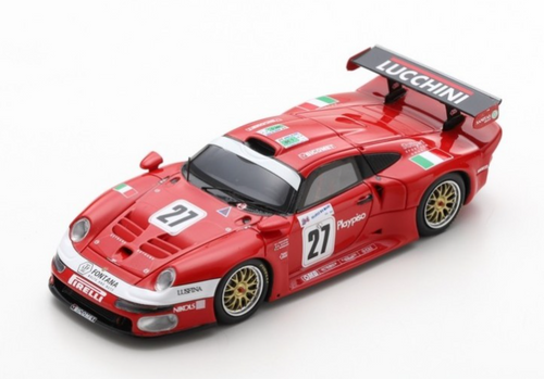 1/43 Porsche 911 GT1 No.27 8th 24H Le Mans 1997 C. Pescatori - P-L. Martini - A. Herrmann