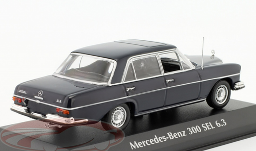 1/43 Minichamps 1968 Mercedes-Benz 300 SEL 6.3 (W109) (Dark Blue) Car Model