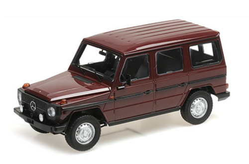 1/18 Minichamps 1980 Mercedes-Benz G-Modell Long Wheelbase (W460) (Maroon Dark Red) Diecast Car Model