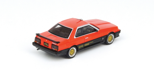 1/64 Inno Nissan Skyline 2000 RS-X Turbo (DR30) RHD (Right Hand Drive) Red and Black Diecast Car Model