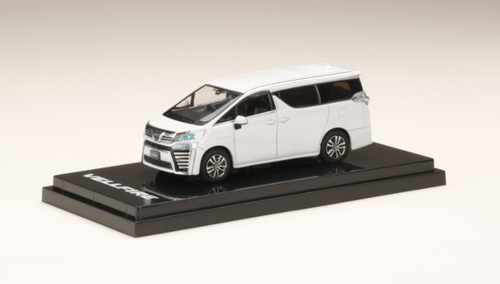  1/64 Hobby Japan TOYOTA VELLFIRE (H30W) Z "G" EDITION 2.5L WHITE PEARL Crystal SHINE